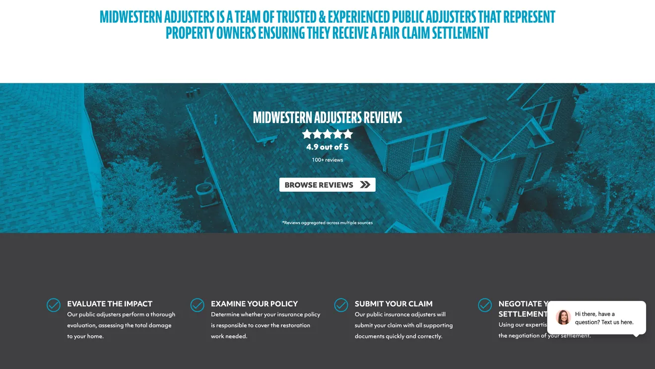 Midwestern Adjusters — section 1