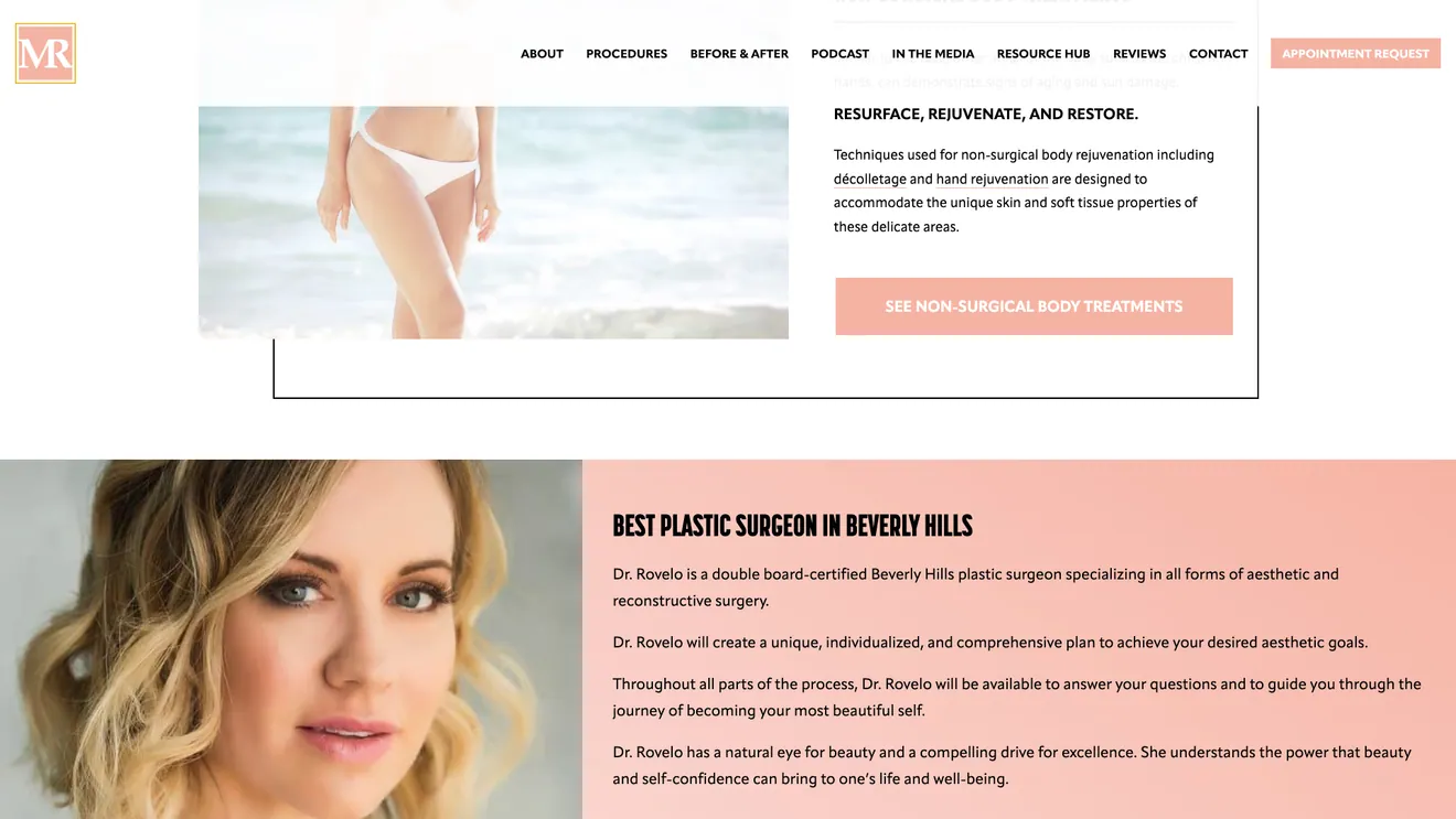 Rovelo Plastic Surgery — section 4