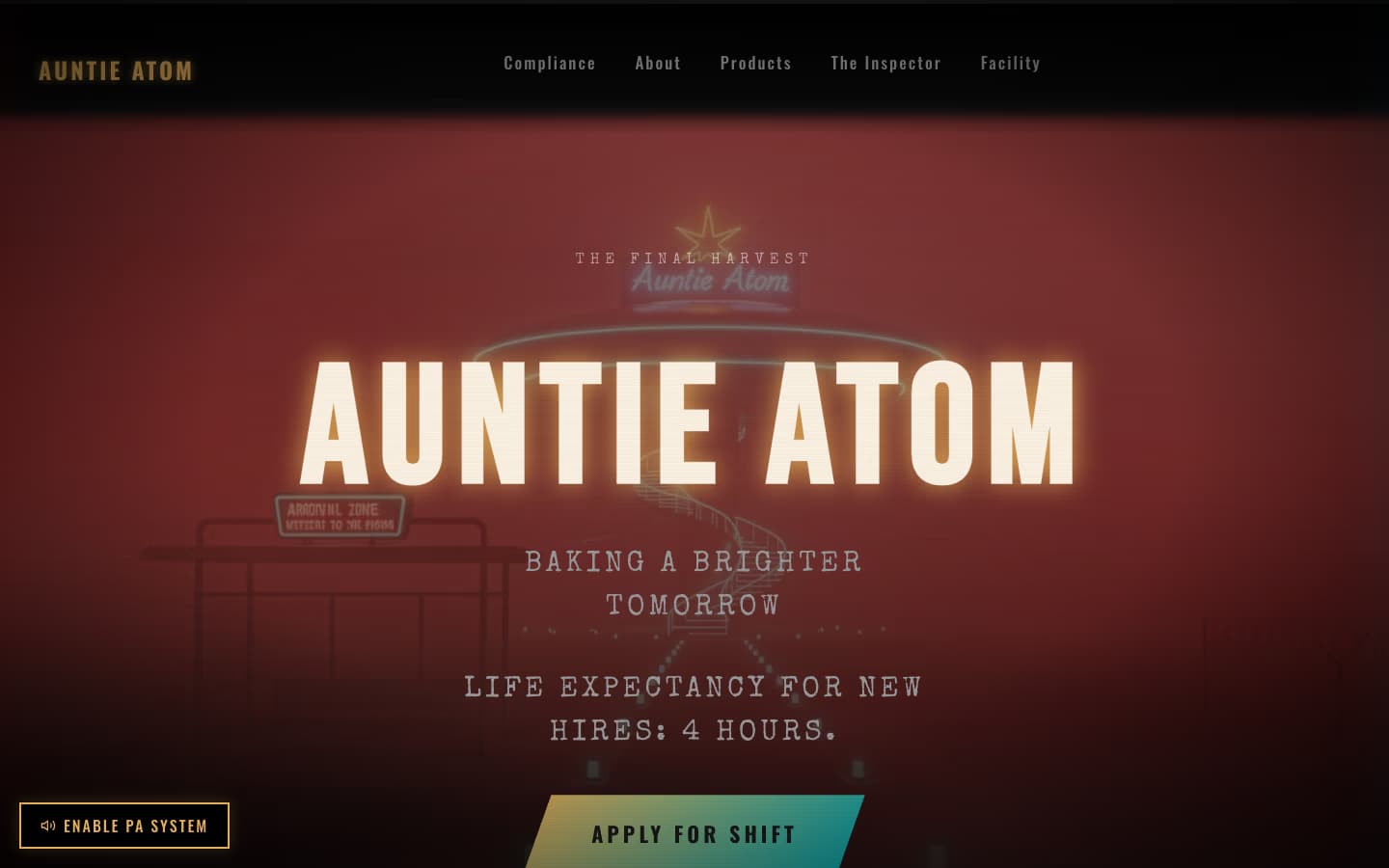 Auntie Atom: The Final Harvest